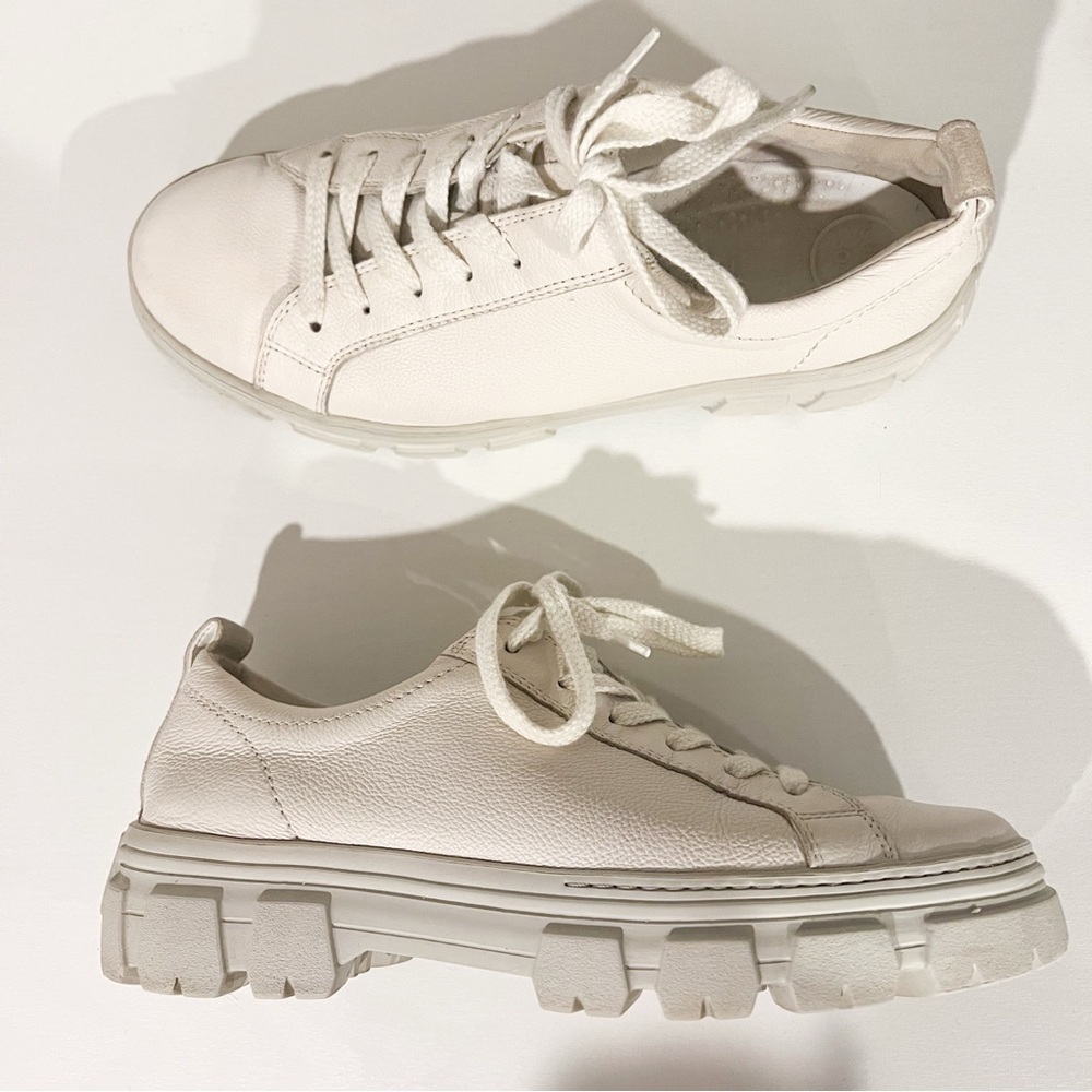 Paul Green Jasper Sneaker Off White Leather